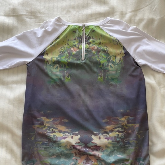 NWT Against Nudity Long Sleeve Monet-like T-Shirt - Picture 3 of 8